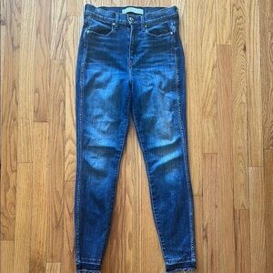 AYR sz 29 The Riser skinny jean in neon Jupiter denim wash good pre owned cond